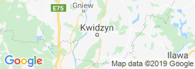 Kwidzyn map